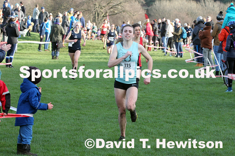 Womens short race  2020 BUCS Cross Country Champs., Edinburgh.  Photo: David T. Hewitson/Sports for All Pics